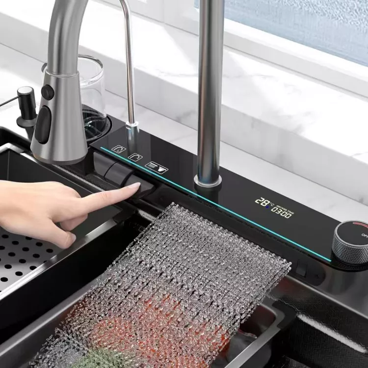 Mengapa Keluli Tahan Karat Pintar Paparan Digital Faucet dengan Kawalan Suhu Masa Depan Kawalan Air Dapur Moden