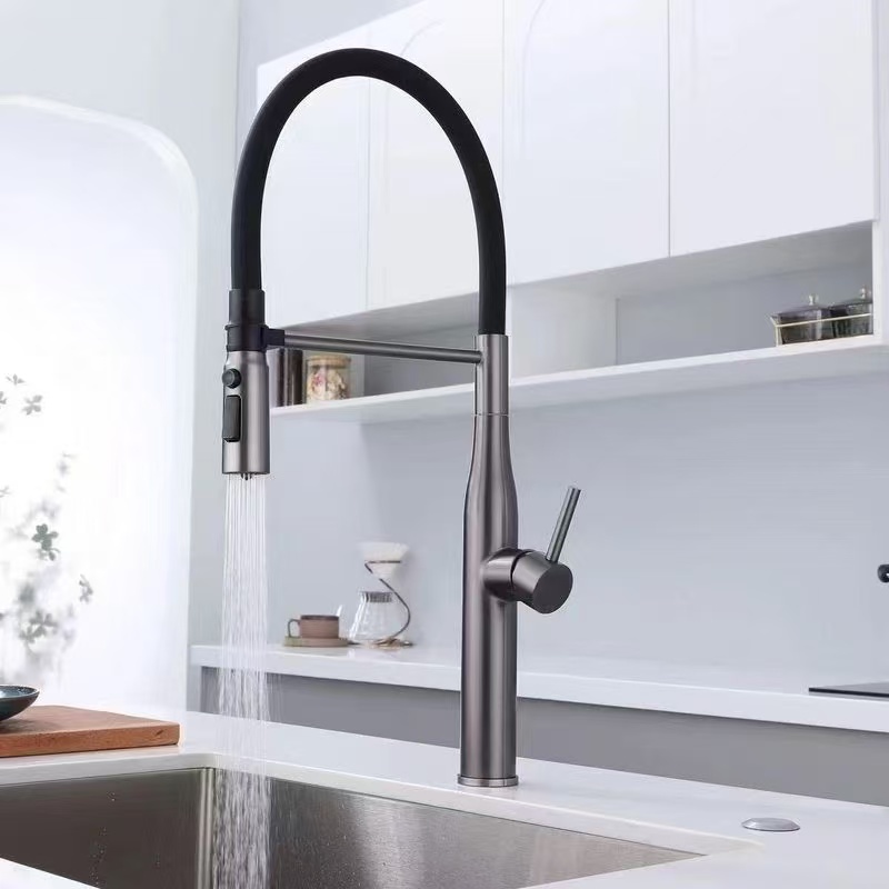 Faucet Magnetik Tarik Bawah Dapur