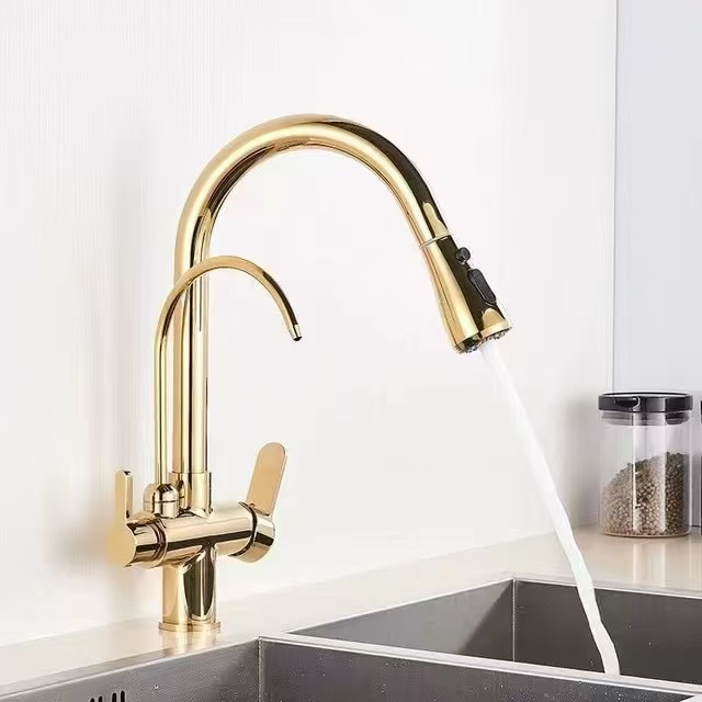 Faucet Tarik Keluar Tiga Hala